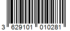 Barcode 3629101010281