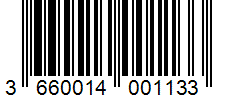 Barcode 3660014001133