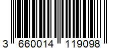 Barcode 3660014119098
