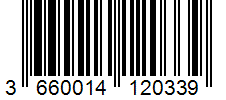 Barcode 3660014120339