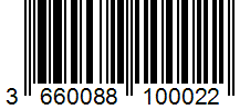 Barcode 3660088100022