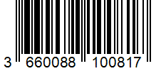 Barcode 3660088100817