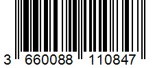 Barcode 3660088110847