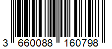 Barcode 3660088160798