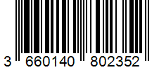 Barcode 3660140802352