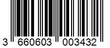 Barcode 3660603003432
