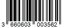 Barcode 3660603003562