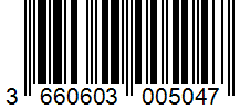 Barcode 3660603005047