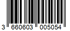 Barcode 3660603005054