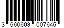 Barcode 3660603007645