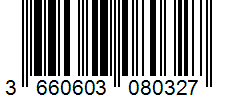Barcode 3660603080327
