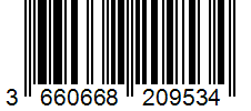 Barcode 3660668209534
