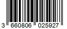 Barcode 3660806025927