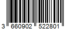 Barcode 3660902522801