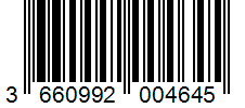 Barcode 3660992004645