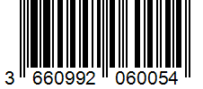 Barcode 3660992060054