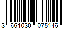Barcode 3661030075146