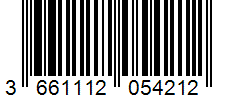 Barcode 3661112054212