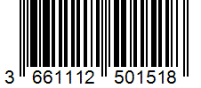 Barcode 3661112501518