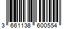 Barcode 3661138600554