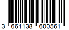 Barcode 3661138600561