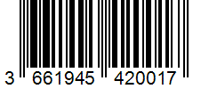 Barcode 3661945420017