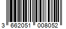 Barcode 3662051008052