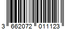 Barcode 3662072011123