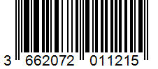 Barcode 3662072011215