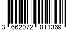 Barcode 3662072011369