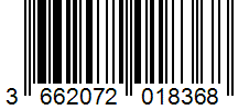 Barcode 3662072018368