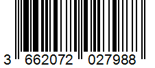 Barcode 3662072027988