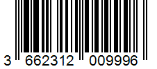 Barcode 3662312009996