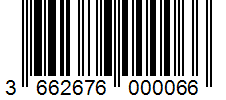 Barcode 3662676000066