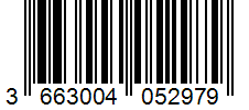 Barcode 3663004052979