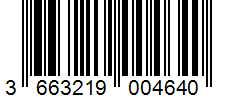 Barcode 3663219004640