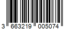 Barcode 3663219005074