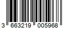 Barcode 3663219005968