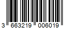 Barcode 3663219006019