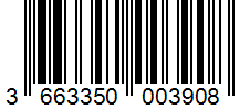 Barcode 3663350003908