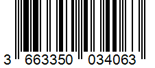 Barcode 3663350034063