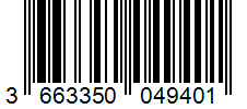 Barcode 3663350049401
