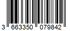 Barcode 3663350079842