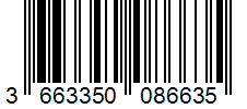 Barcode 3663350086635