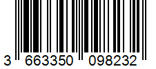 Barcode 3663350098232