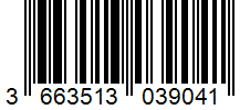 Barcode 3663513039041