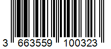 Barcode 3663559100323