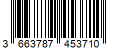 Barcode 3663787453710