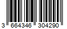 Barcode 3664346304290