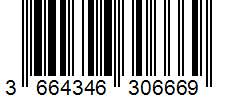 Barcode 3664346306669